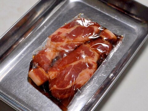 下味冷凍◇豚ロース厚切り肉　トンテキ用